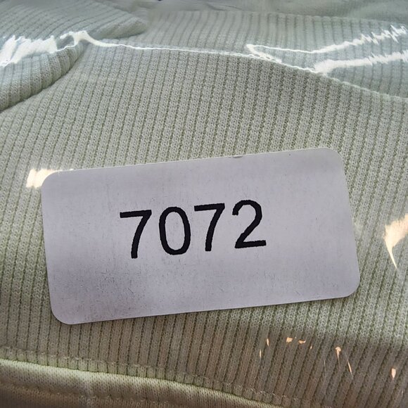 Womens Light Green Athleta Sweatshirt Crewneck Long Sleeve Cotton Blend Size XS - Picture 8 of 8